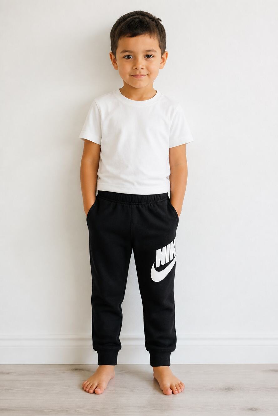 Nike Black Kids Sweatpants Size 4 (3-4YRS) XS